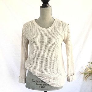Tan knit sweater